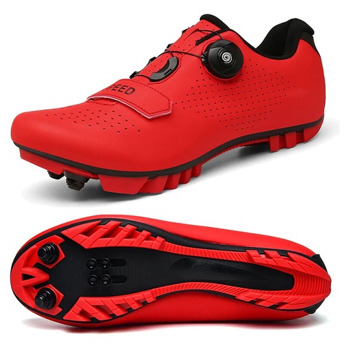 Men's Breathable Road Cycling Shoes Sneakers Racing Bicycle Shoes Lockless Shoes - Picture 29 of 44