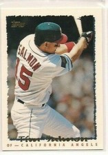 1995 Topps Baseball Trading Cards  / Choose from List CHOICE #s 1 - 250 / mb14