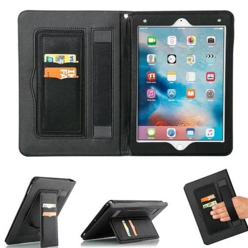 For iPad 9th 8th Generation 10.2 Leather Rope Hanging Tablet Case With Card Slot - Picture 11 of 20