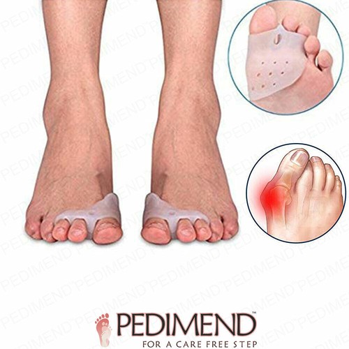 PEDIMEND™ Toe Spreader Aligner Corrector Ball of Foot Care Relief Gel Sleeves UK - Picture 4 of 19
