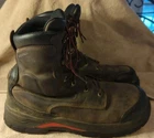 Red Wing 靴子 King Toe ADC 库存 #3516 棕色皮革钢制男式 12 E2 EE 码