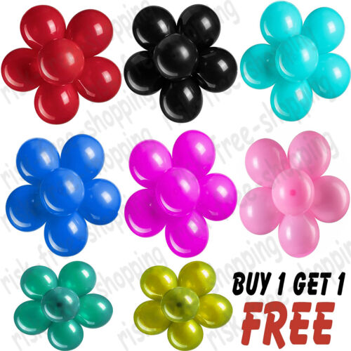 5" inch round BALLOONS Small ballons Mini Round Baloons Latex PARTY BALLOON UK - Picture 2 of 41