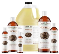 Moringa Oleifera Seed Oil Cold Pressed 100% Pure Natural Carrier