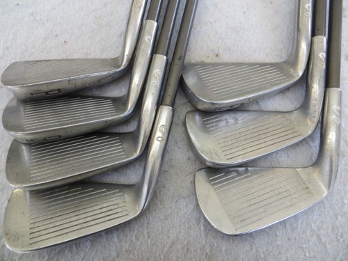 NICE COBRA SUPER SENIOR BAFFLER BLADE 4-PW IRON SET COBRA SENIOR GRAPHITE MEN RH - Picture 4 of 9