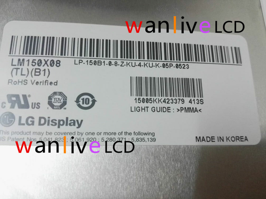 ÉCRAN D'ORDINATEUR PORTABLE de remplacement LG Philips LP156WF4(SP)(J1