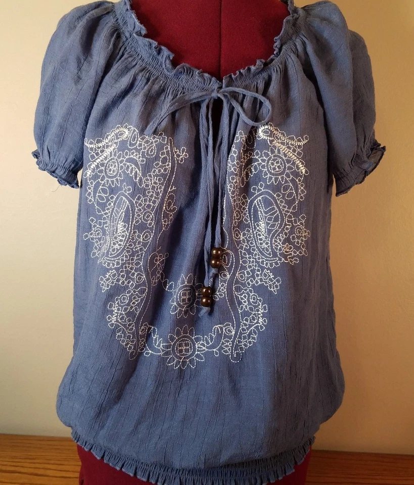 Женская блузка AB Studio размер M младший короткий рукав  - Изображение 2 из 4