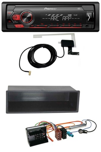 Pioneer 1DIN USB DAB MP3 AUX Autoradio für Peugeot 207 307 Expert Partner
