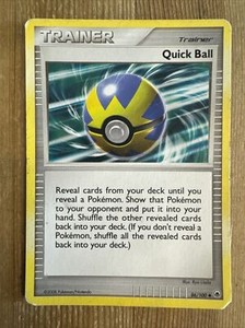 1x - Quick Ball - 86/100 - Uncommon DMG English Pokemon Majestic Dawn