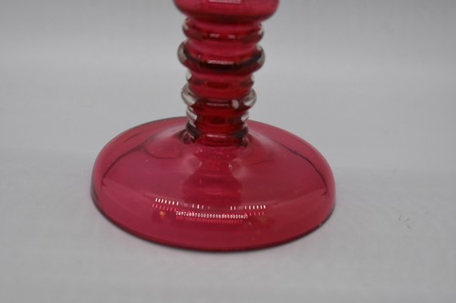 Monograma Theresienthal 6" tallo de arándano roemer hojas grabadas vides DC b - Imagen 9 de 10