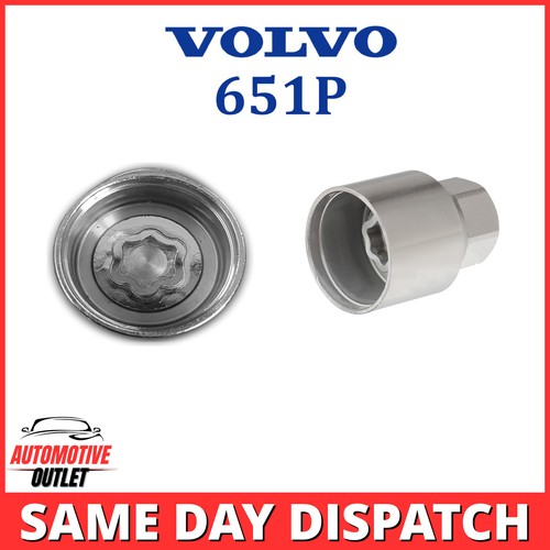 MASTER LOCKING WHEEL SECURITY NUT KEY BOLT SOCKET REMOVER 651P FOR VOLVO XC60 UK
