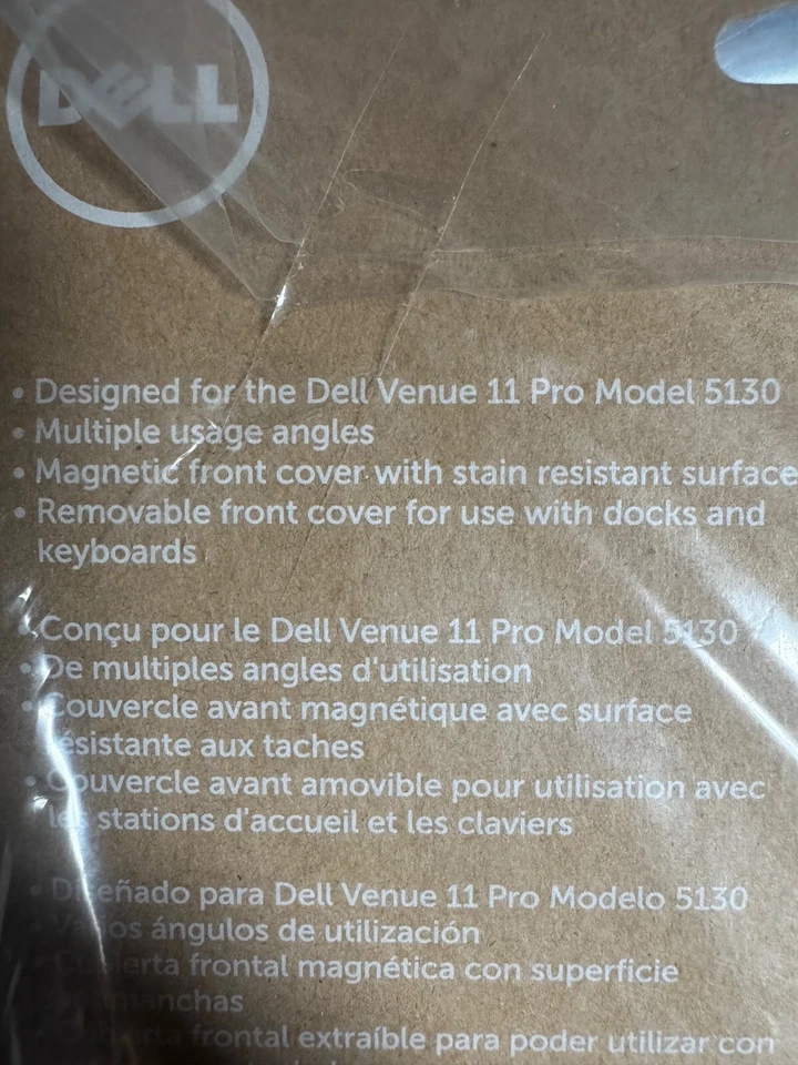 Dell Tablet Folio - Protective Cover for Tablet dell venue 11 pro case - Image 2 of 3