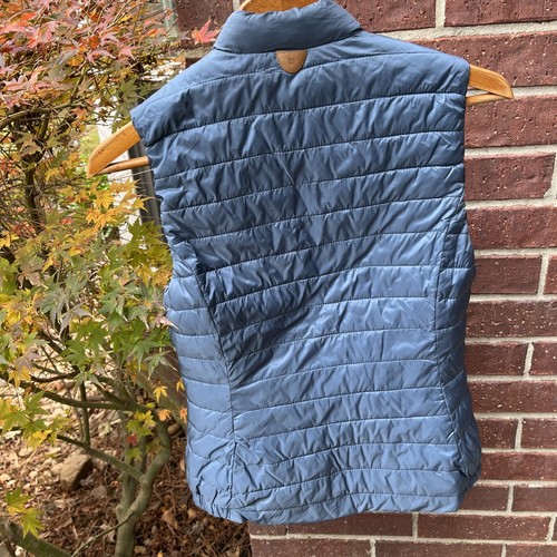 Massimo Dutti Women’s Reversible Quilted Puffer Vest XS Dark/medium Blue EUC - Picture 4 of 19