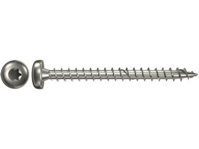 Fischer Spanplattenschrauben Power-Fast 3,5x16 Halbrundkopf A2 VG TX 200 Stück