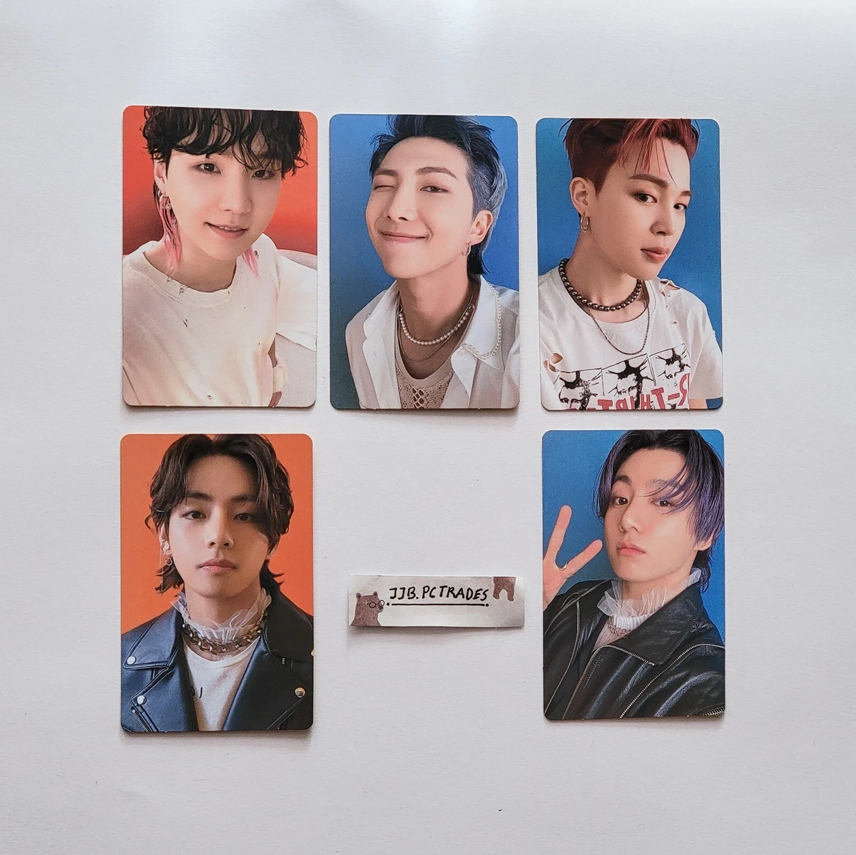 BTS Butter Photocard Cream Version Taehyung Jungkook