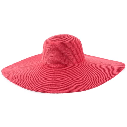 6.7" Womens Church Kentucky Derby Wide Brim Straw Summer Floppy Sun Hat A330 - Picture 52 of 109