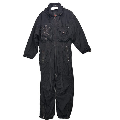 Bogner Men's DSV Team Germany Ski Overall Yellow Black 48 M