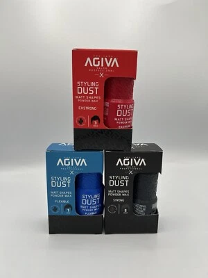 AGIVA Hair Styling Dust Powder Wax - 20g | Matt Shapes
