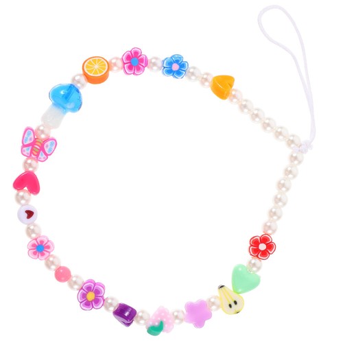 Beaded Mobile Phone Hanging Chain Cellphone Wrist Strap Wristlet - 第 4/12 張圖片