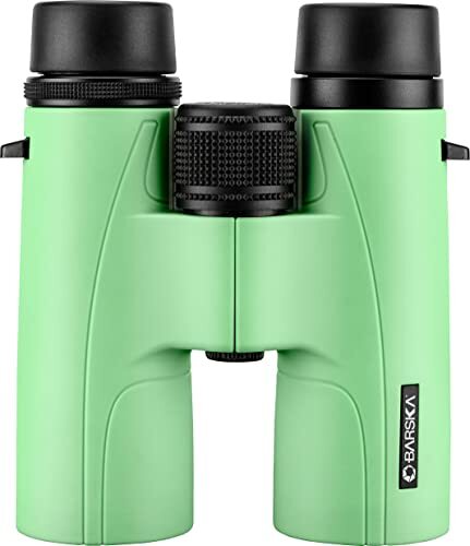 Barska Crush 10x42mm Pistachio Green Binoculars with Case and Strap - Picture 10 of 10