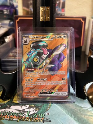 Pokémon TCG Revavroom ex SV03: Obsidian Flames 216/197 Holo Ultra Rare - NM 