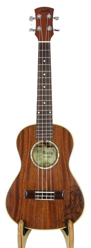 Alulu Solid Mahogany Tenor Ukulele Sexy Girl02 Hard Case HU1361-HU1366 - Picture 30 of 32