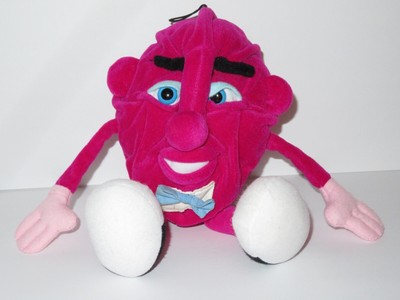 california raisins plush doll