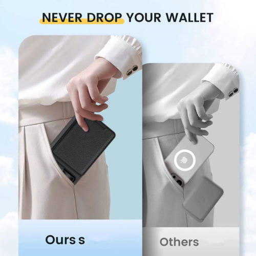 Funda híbrida con soporte para tarjeta de cuerpo completo para cámara deslizable para Samsung Galaxy Z plegable 4 - Imagen 8 de 18