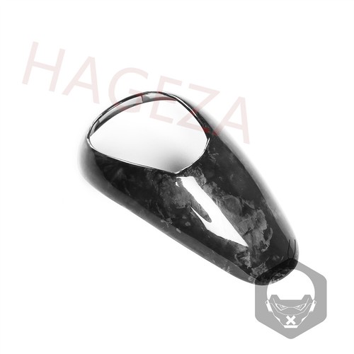 Cubierta de cabeza de perilla de cambio de marchas de fibra de carbono forjada apta para BMW M3 M4 F80 F82 2014-19 - Imagen 7 de 10