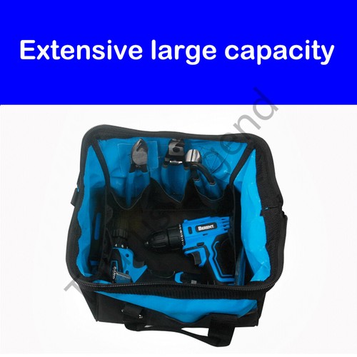 Berent Portable Tool Bag Durable Oxford Cloth Zip Bag Toolkit Carry Bag - Picture 5 of 16