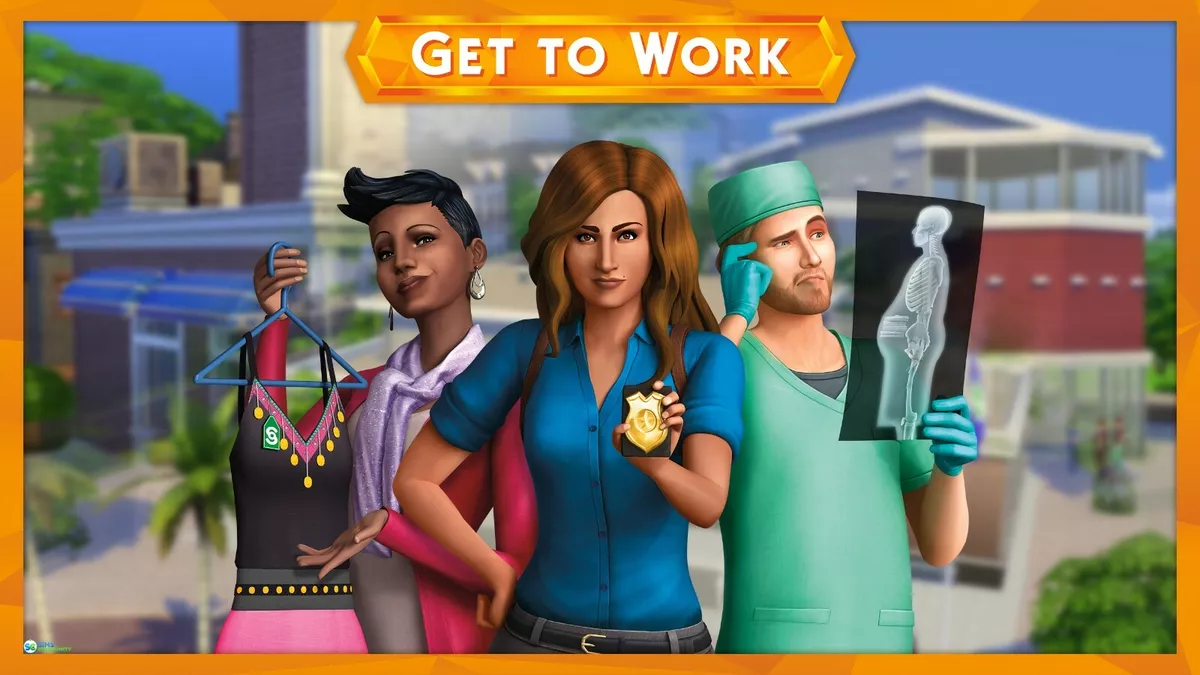 Buy The Sims 4 Get To Work EA App