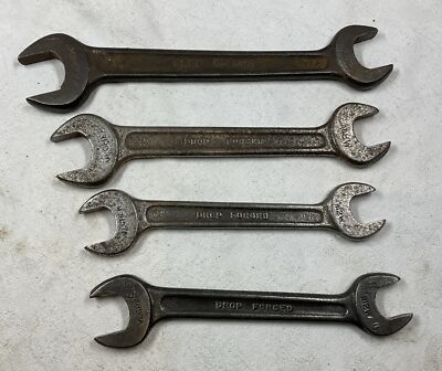 4 VLCHEK SCHRAUBENSCHLÜSSEL WERKZEUG USA 1123W 1118W 1112W 3/4 5/8 3/8 5/16 1/4W VINTAGE
