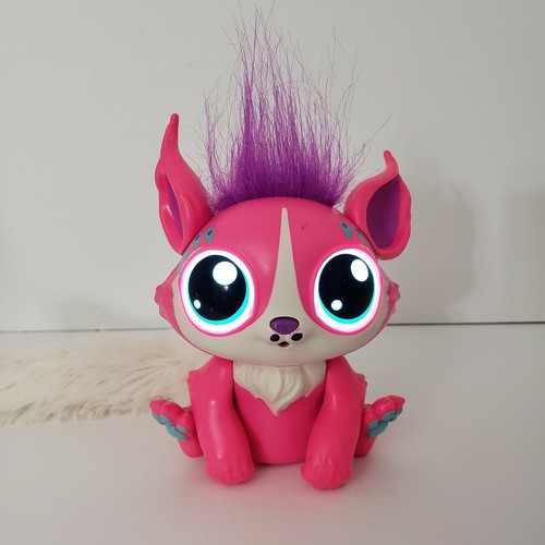 Lil' Gleemerz Glittereez Adorbrite Friend Light Up Talking Interactive Toy Pink - Bild 1 von 10