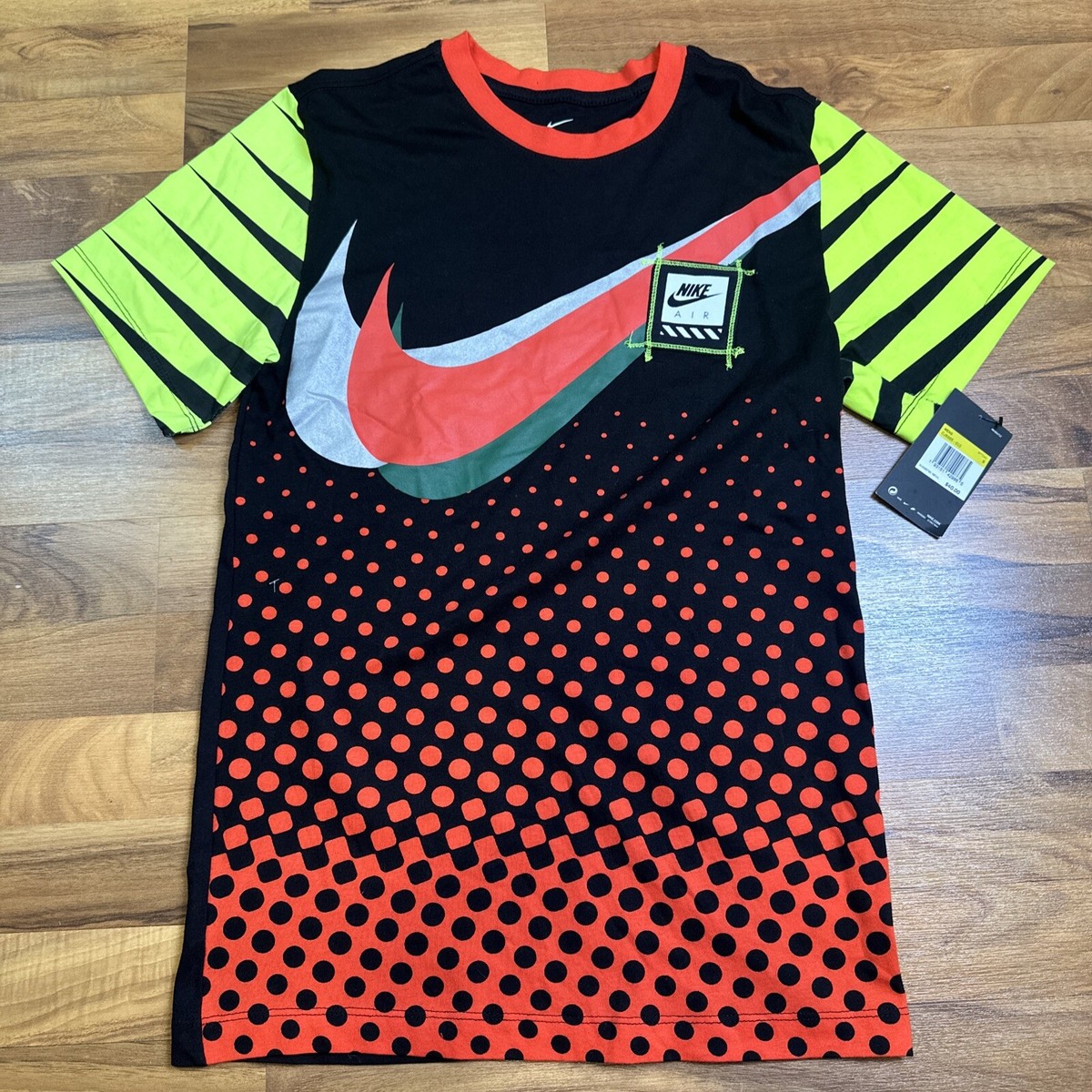 NWT Nike Air Gel Retro 90's Future T-Shirt Sz S Nrg CJ6995
