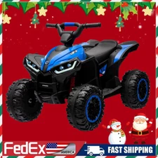 Ride on ATV Car for Kids Electric Toys Off-Road Vehicle 4 Wheeler Quad Licensed