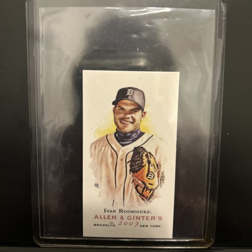 2007 Topps Allen & Ginter Mini NNO Ivan Rodriguez