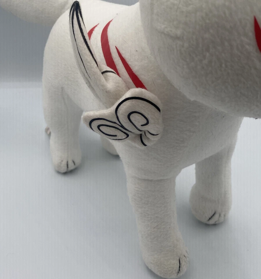 Okami Den Amaterasu Plush Toy Capcom Dog Rare New With Tags - Image 2 of 4