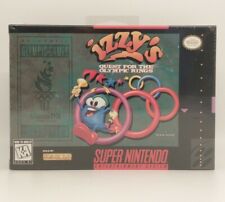 Izzy's Quest for the Olympic Rings Super Nintendo SNES New Factory Sealed NM+/MT