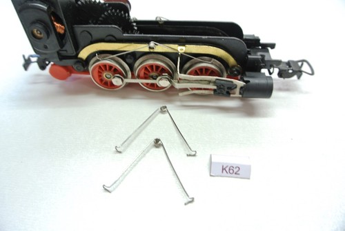 K62, Kontakte Radscheifer Stromabnehmer KaModel für Lok. H0 PIKO BR 89 (Alt),2St - Picture 2 of 2
