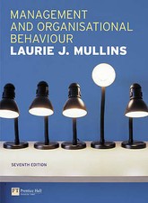 Management & Organisational Behaviour by Laurie Mullins (Paperback, 2004)
