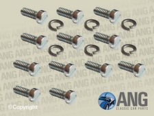 TRIUMPH SPITFIRE 1500 HS4 CARBURETTOR FLOAT CHAMBER & DASH POT SCREWS KIT x 12