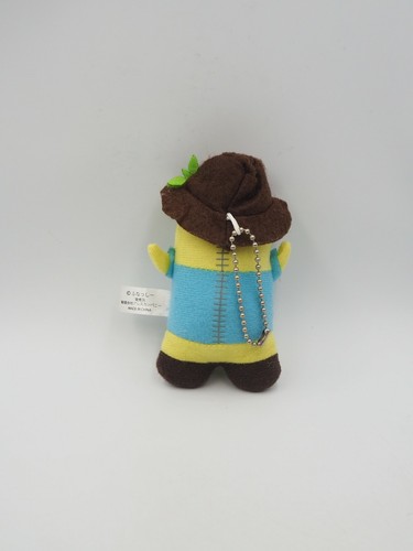 Funassyi B1911A Llavero Vaquero Mascota 4" Peluche Juguete Muñeca Japón - Imagen 3 de 5