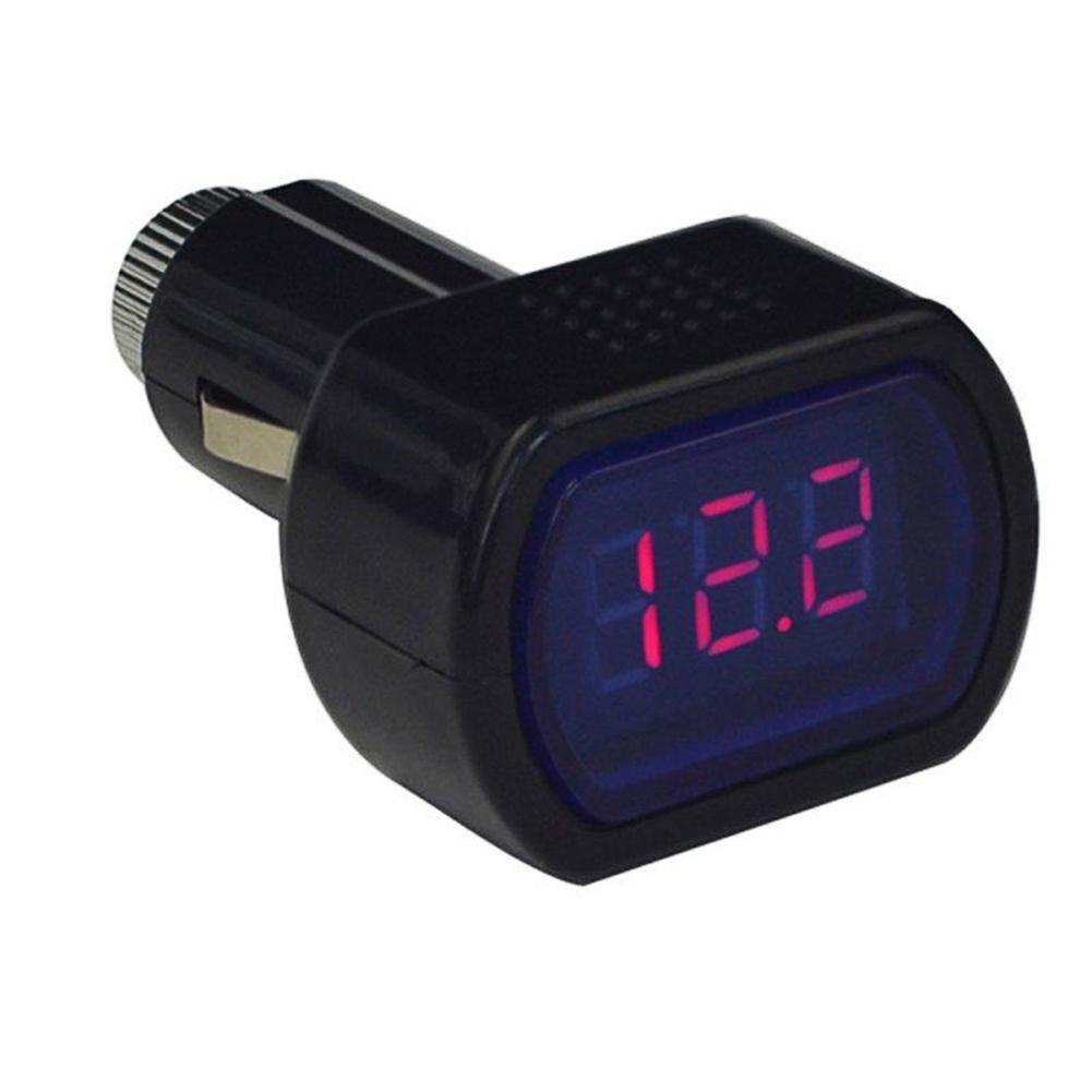 Car Battery Voltage Meter Mini Voltmeter LED Digital for DC 12V 24V