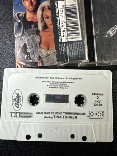 Mad Max Beyond Thunderdome - Soundtrack cassette, 1985 Capitol Records, EX cond. - Picture 4 of 9