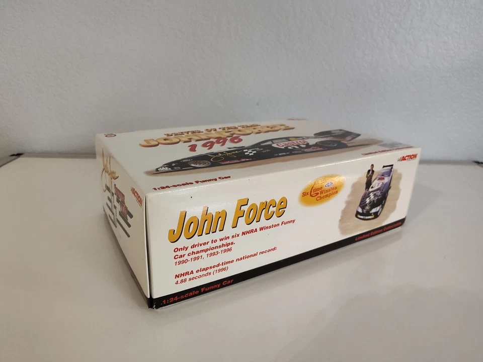 NHRA 1/24 JOHN FORCE RCCA DRIVER DEL AÑO MUSTANG 1/10.000 (B5) Foto 4 de 4