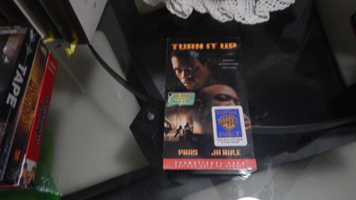 Turn It Up (VHS, 2001) Ja Rule Pras Michel Promotional Screener Sealed Copy - Picture 1 of 3