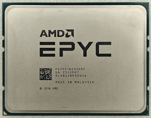 AMD epyc 7551 CPU processor 32 core 2GHz socket SP3 non-locking version l3 64MB - Bild 3 von 4