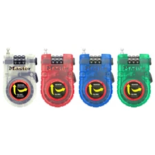 Master Lock Combination Retractable 3 ft Cable Lock 4605D