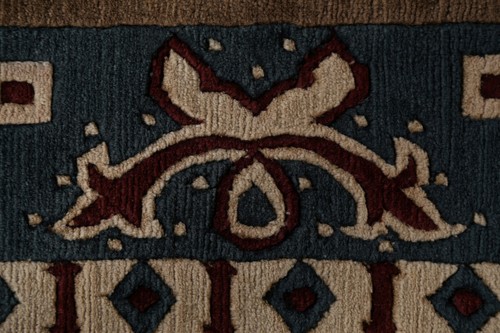 Exquisite Nepalese Indian Wool Rug Bedroom 6x8 ft Brown Carpet - Picture 10 of 21