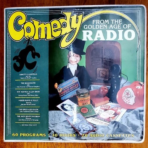 COMEDY FROM THE GOLDEN AGE OF RADIO 20 AUDIO CASSETTES VG COND COMPLETE 1996 - Picture 9 of 9