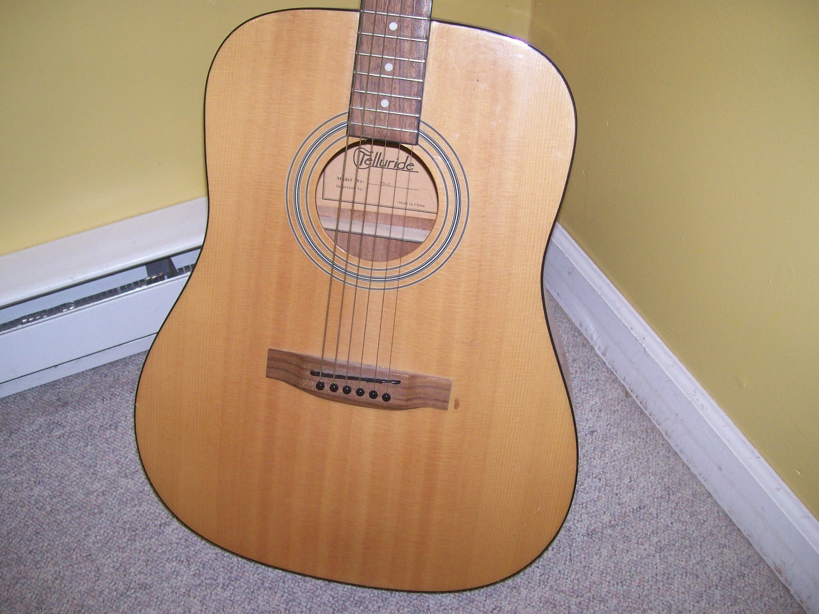 Telluride accoustic guitar TD-2 great look look look f23b53 Telluride accoustic guitar TD-2 great look look look f23b53